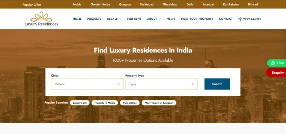 Real Estate Brokers in Noida - LUXURY