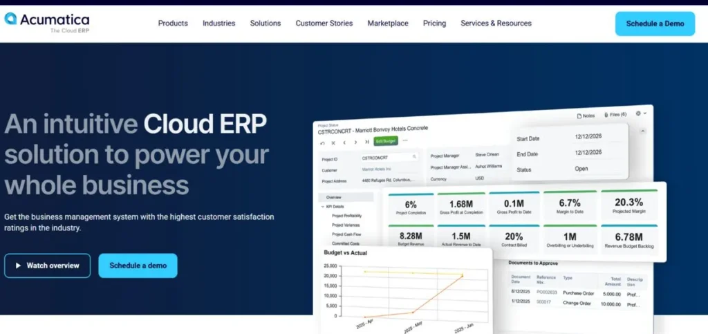 Acumatica - ERP Software for Real Estate