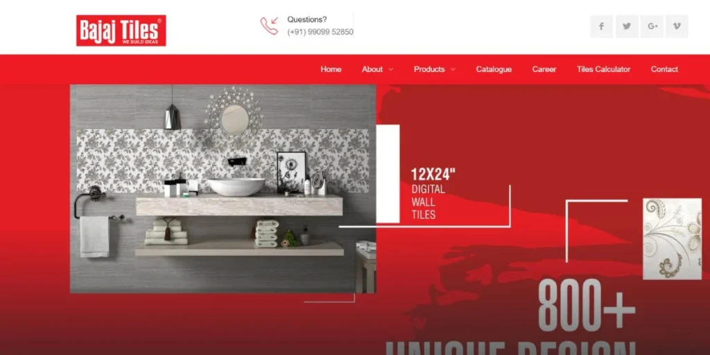 Bajaj Tiles - Best Tiles Company In India