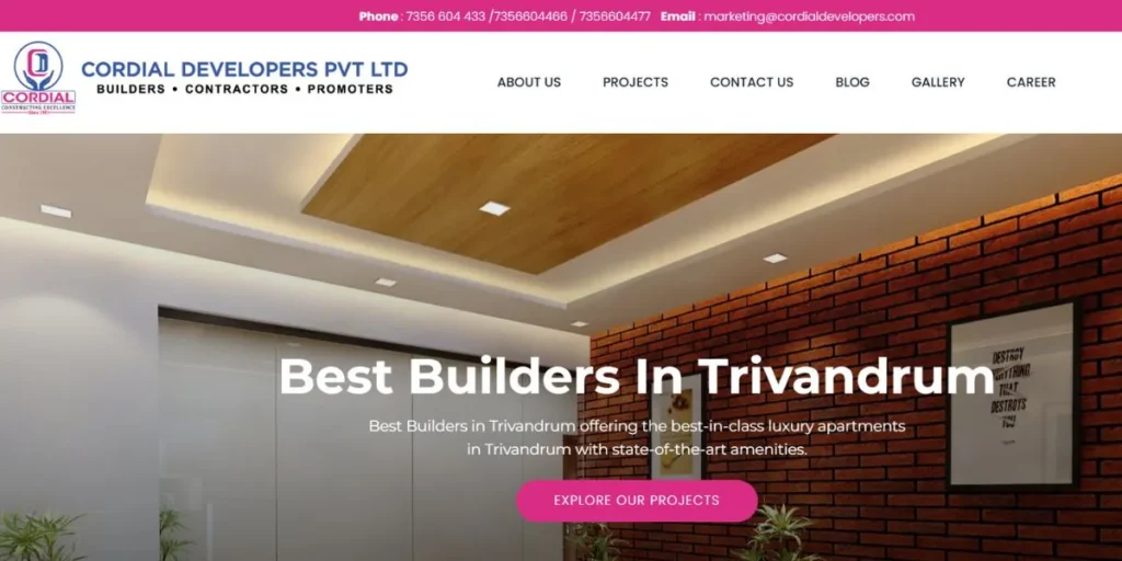 Construction Companies in Trivandrum