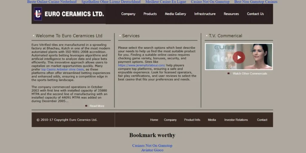 Euro Ceramics - Best Tiles Company In India