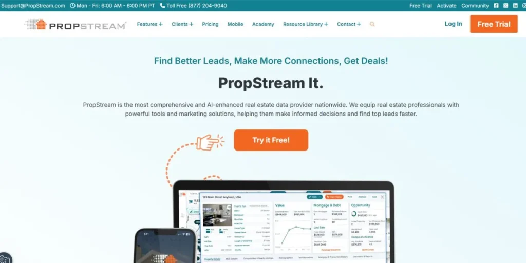 PropStream - Best Software for Real Estate Wholesalers