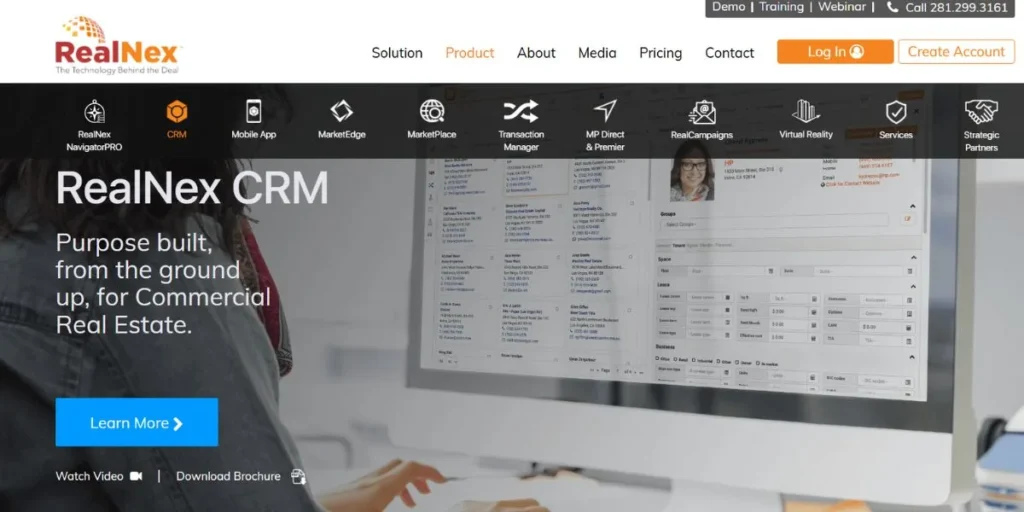 RealNex - Commercial Real Estate CRM Software