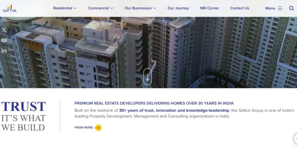 Salarpuria Sattva Group - Construction Companies in Bangalore