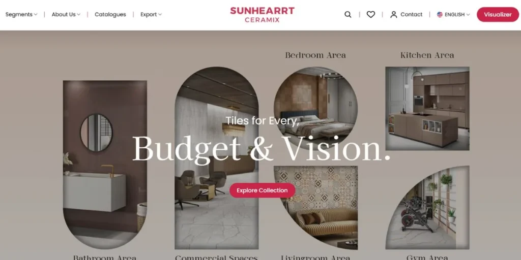 Sunheart Vitrified Tiles - Best Tiles Company In India