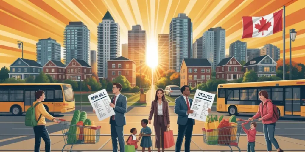 average cost of living in canada