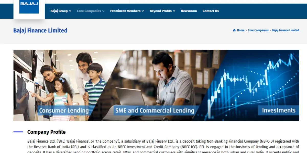 List of NBFC Companies in India