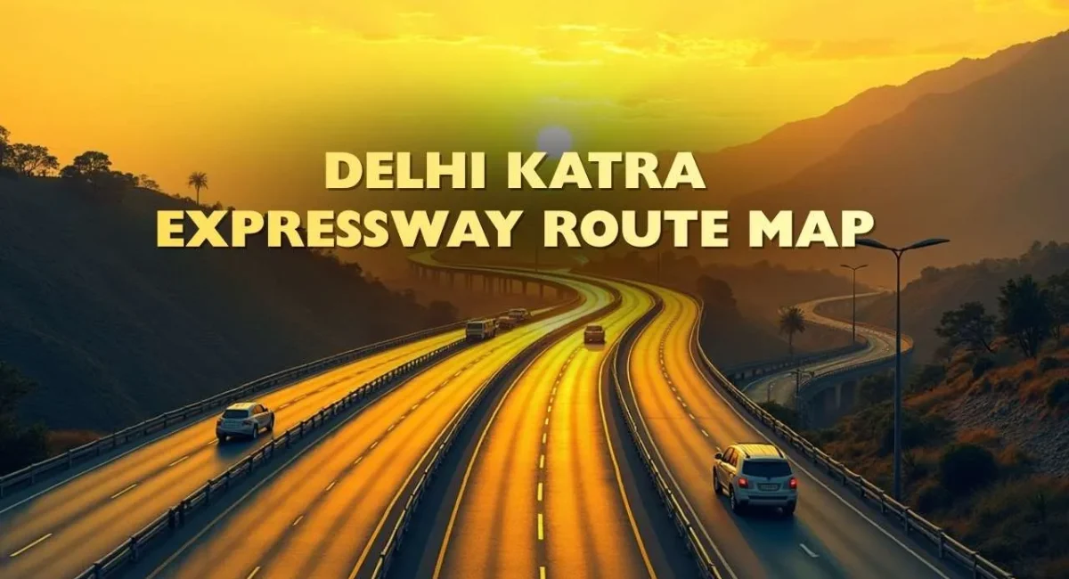 Delhi Katra Expressway Route Map