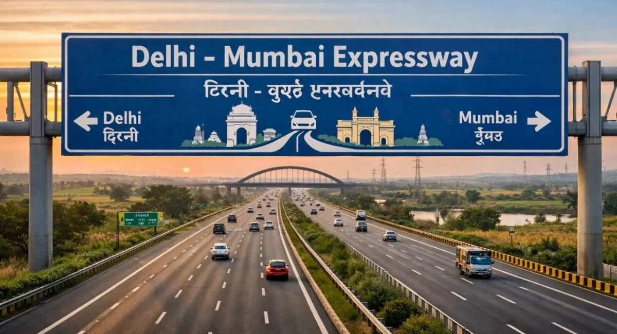 Delhi Mumbai Expressway Route