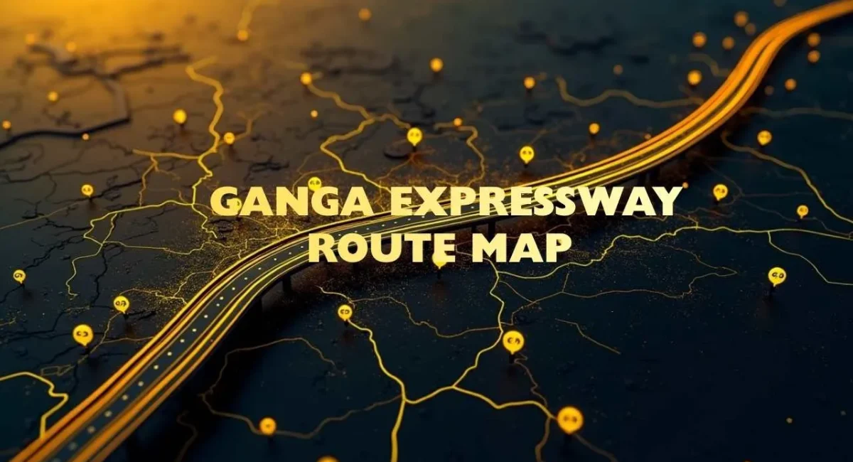 Ganga Expressway Route Map