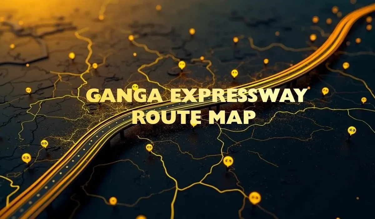 Ganga Expressway Route Map