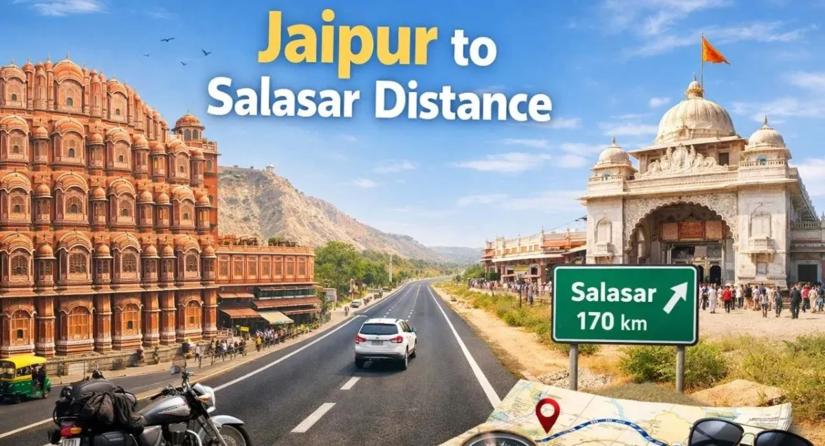 Jaipur to Salasar Distance