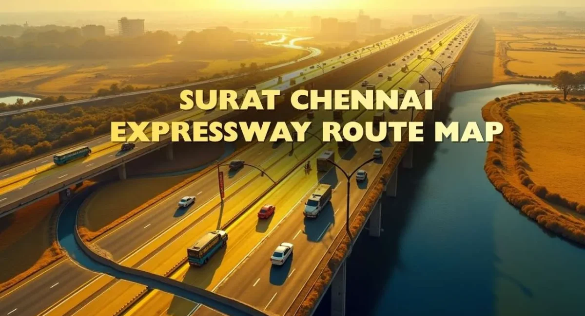 Surat Chennai Expressway Route Map